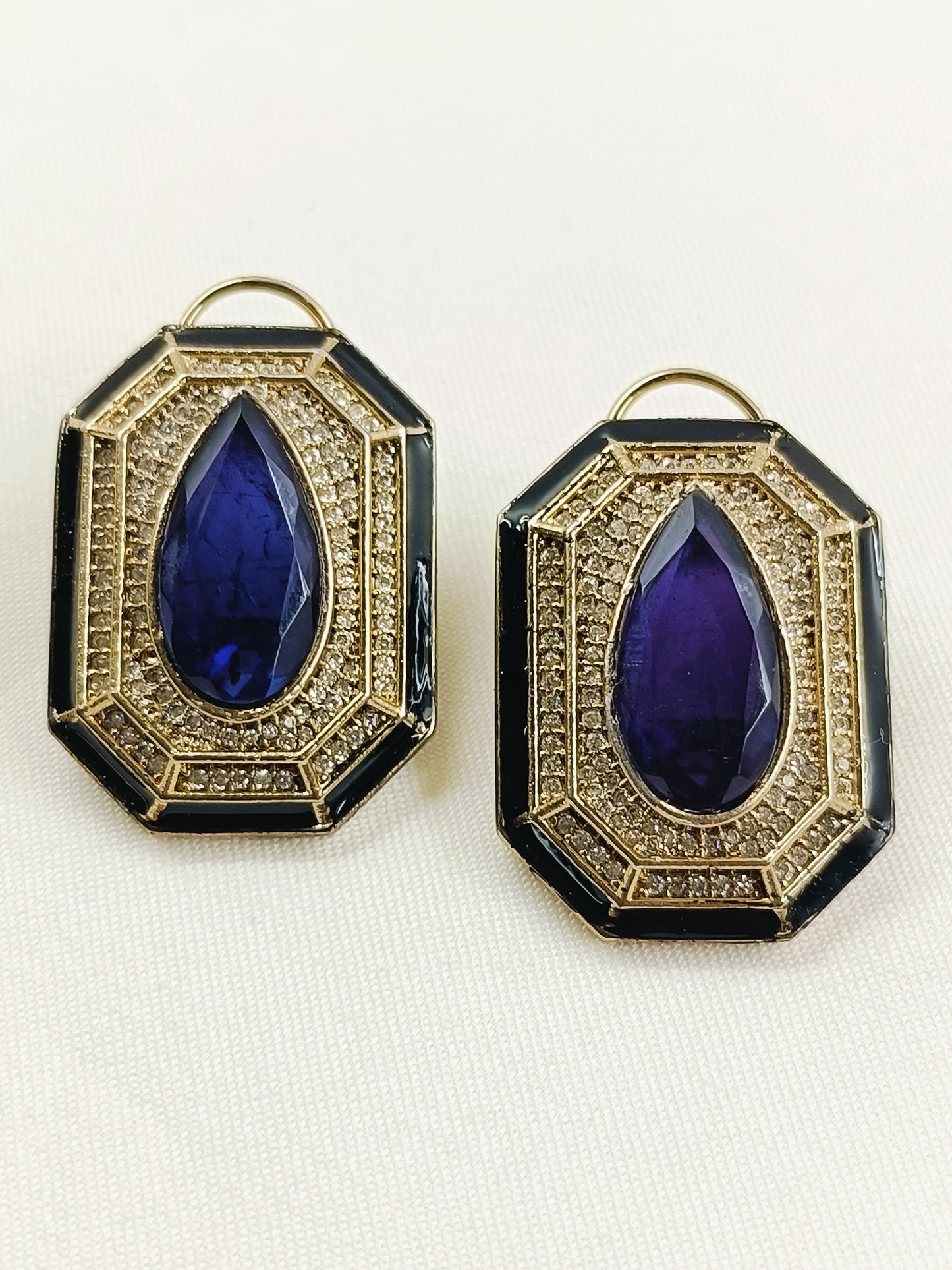 Trinity Blue Victorian Tops