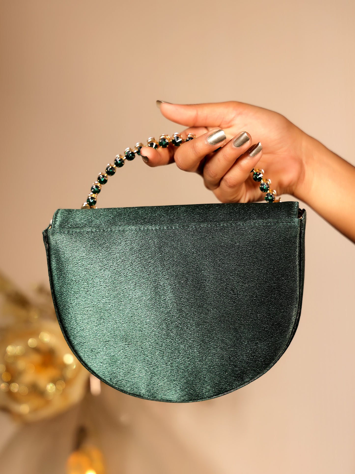 Anshita Green Evening Clutch