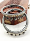 Yatika Dual-Tone Oxidized Ghungroo Anklets