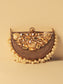 Abeela Golden Evening Clutch