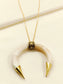 Agastya White Bone Men's Neckpiece