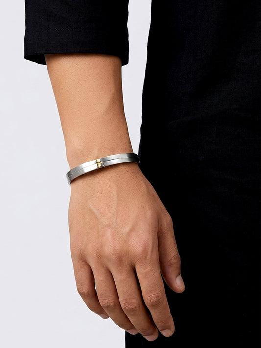 Nouf Silver Men's Bracelet