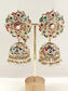 Harini Multi Colour Jadau Jhumki