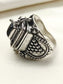 Dharam Black Men's Finger Ring