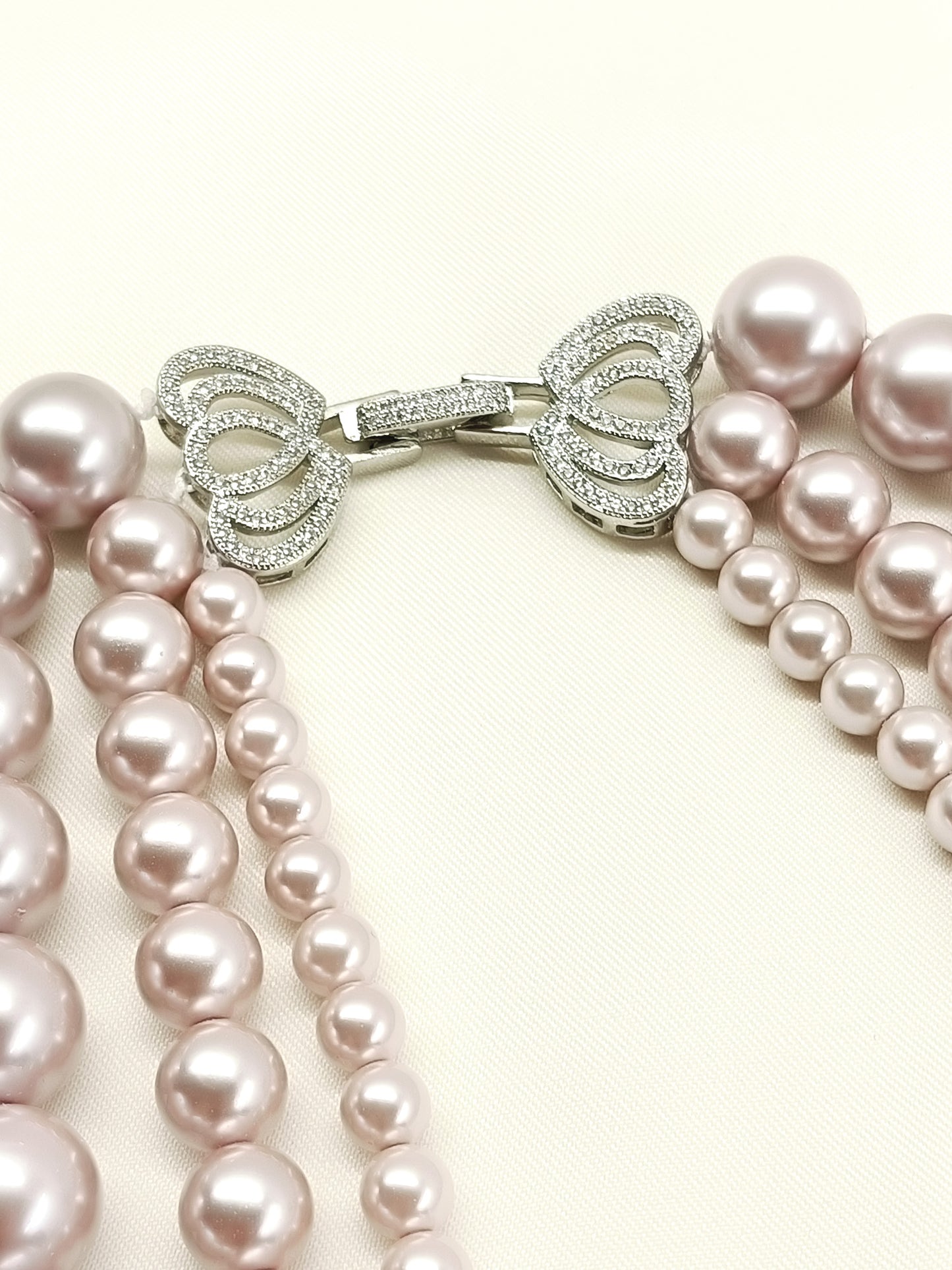 Maitreyi Pink Beads Neckpiece