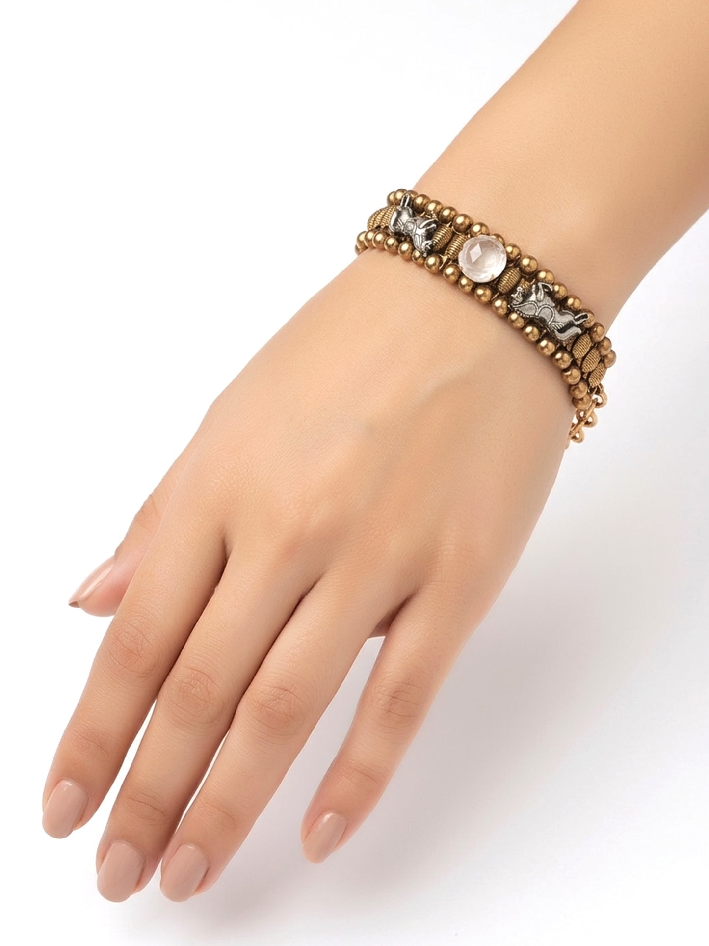 Cheryl Baby Pink Horse Boutique Bracelet