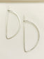 Sargun Silver Men's Earrings