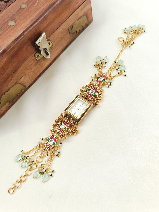 Kash's Paachi Kundan Watch