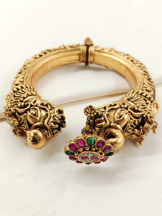 Ranbir R & G Kundan Men's Kada