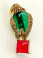 Yajvan R&G Eagle Men's Brooch