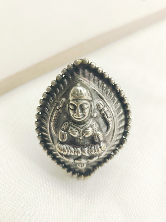 Nilma Temple Oxidized Finger Ring