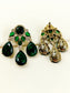 Rosalie Green Victorian Earring