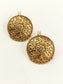 Dushyant Golden Temple Mandala Coin Men's Ear Cuff