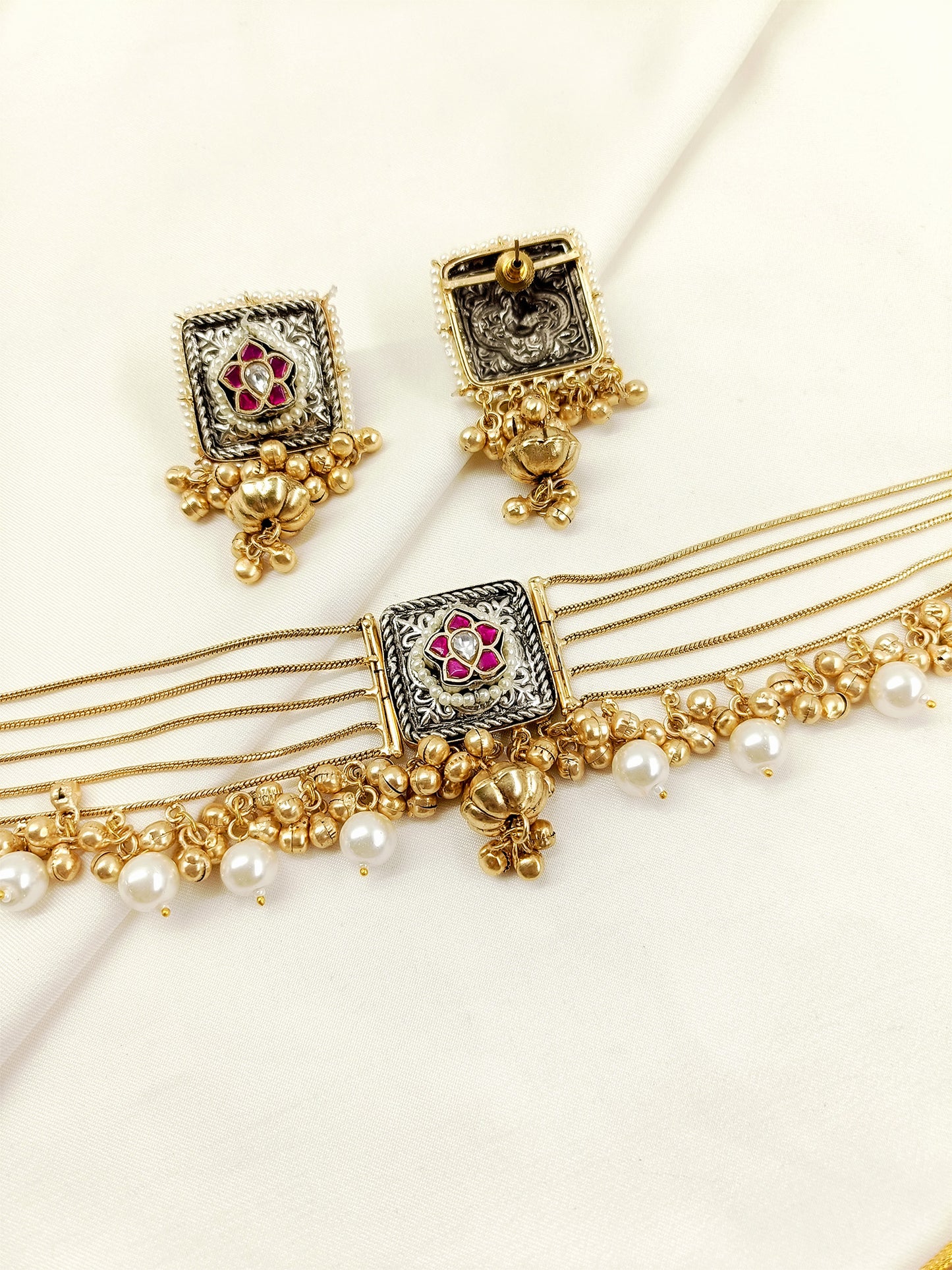 Ashnoor Ruby Boutique Choker Set