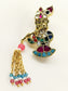 Imaran Multi Colour Krishna Ji Brooch