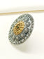 Anindita Plain Oxidized Finger Ring