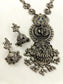 Shrishti Blue Oxidized Necklace Set