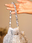 Aamisha Silver Potli Bag