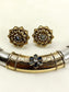 Nilima Blue Oxidized Hasli Styled Choker Set