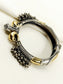 Fayza Two Tone Oxidized Kada
