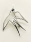 Miya Silver Bird Brooch