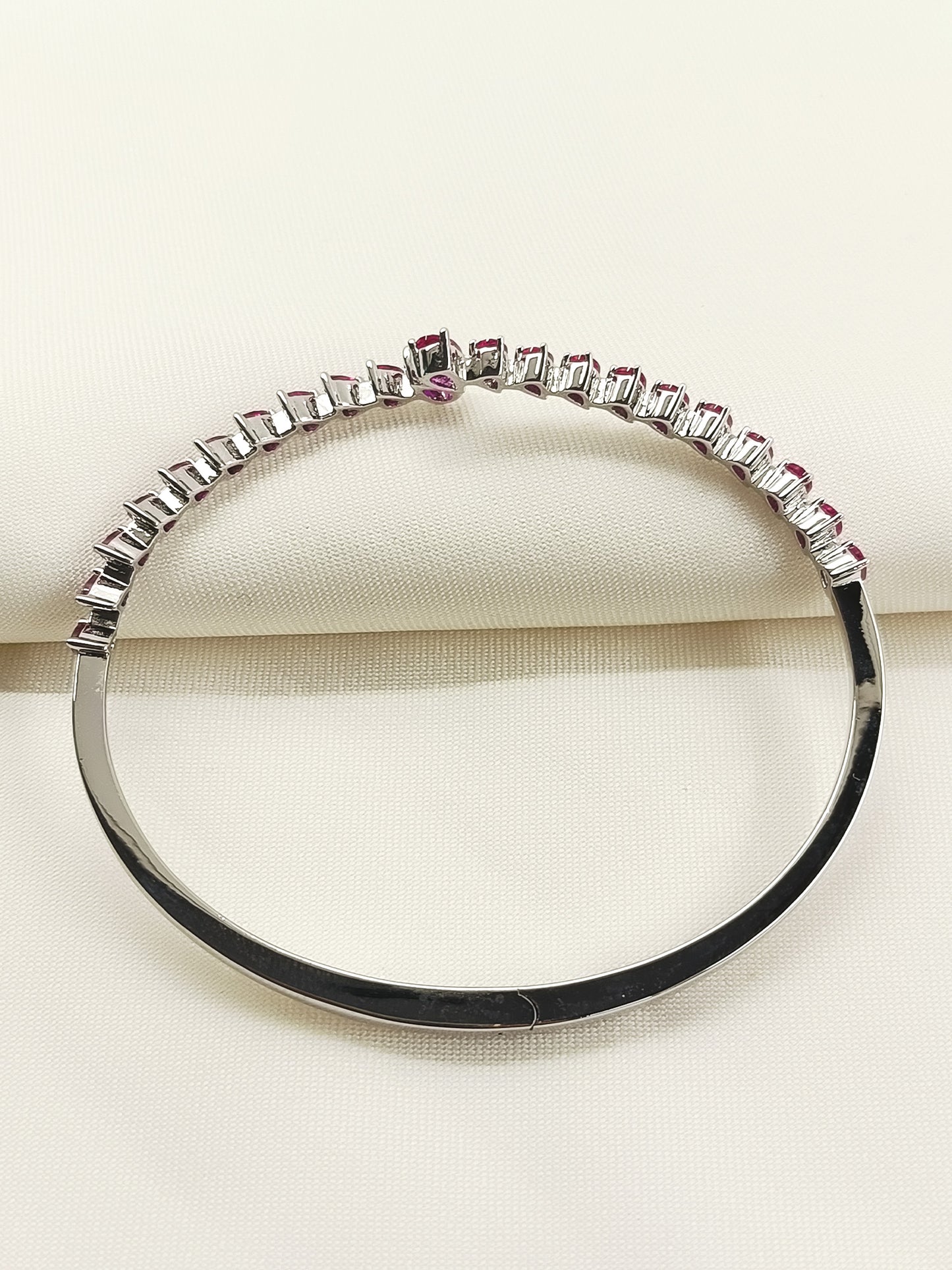 James Ruby American Diamond Bracelet