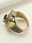 Roop Brown Men's Finger Ring