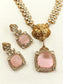 Paavni Pink Kundan Necklace Set