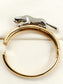 Ikshit Golden Leopard Men's Bracelet Ring Combo