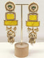 Mandakini Yellow Boutique Earrings