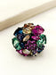 Bulan Multi Colour Victorian Finger Ring