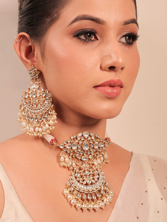 Zoya Bridal Pachi Kundan Set