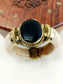 Udit Men’s Royal Black Onyx Stone Bone Bracelet