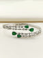 Inaayat Green American Diamond Bracelet