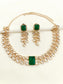 Jasmeet Green Kundan Choker Set
