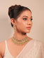Charbagh Light Green Kundan Necklace Set