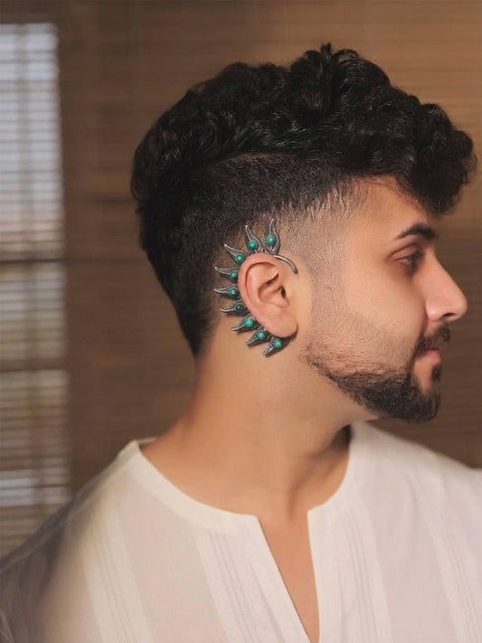 Shivendra Firozi Men's Earcuff[Price Is for Single Piece]