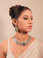 Saiya Green Victorian Necklace Set