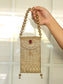 Kiran Ruby Golden Mobile Pouch