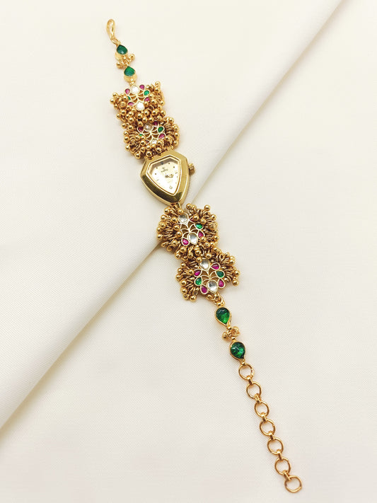 Narayani's Paachi Kundan Watch