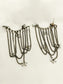 Hafiza White Pearl Oxidized Earring
