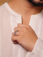 Victar Silver Men's Finger Ring