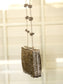 Munmun Silver Evening Clutch
