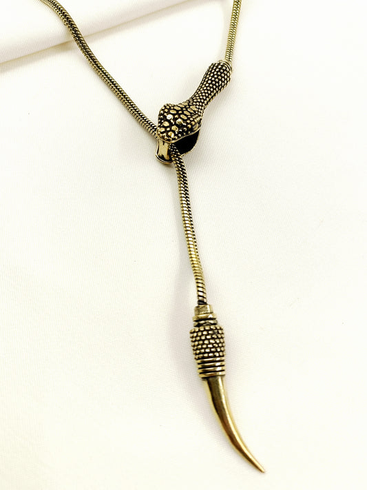 Vayun Golden Men's Neckpiece