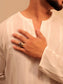 Rajat Purple Men's Finger Ring