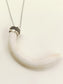 Annette White Bone Men's Neckpiece