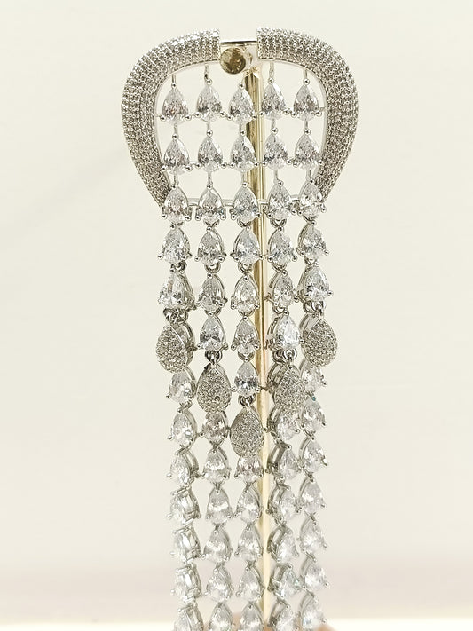 Chanchari White American Diamond Bracelet