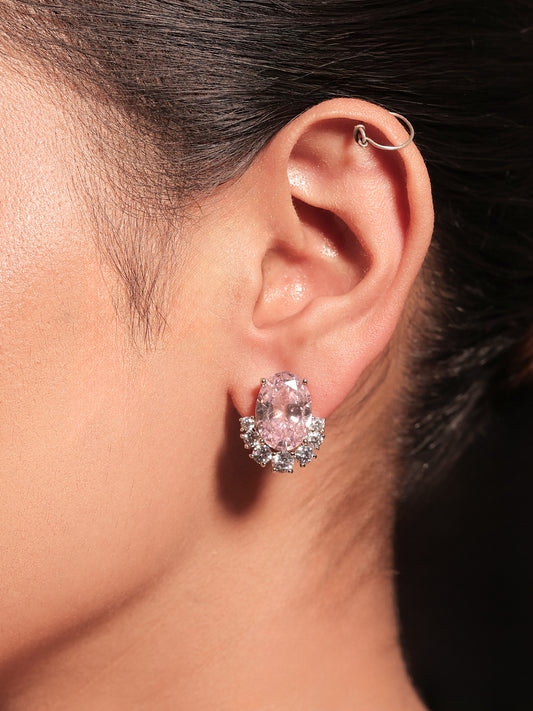 Adel Baby Pink Amerian Diamond Tops
