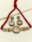 Miya Padmini Pearl Miniature Choker Set