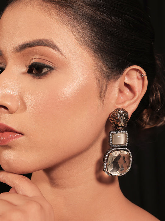 Shay Grey Victorian Earrings